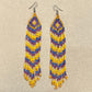 Long Fringe Earrings in Super Lightweight Design