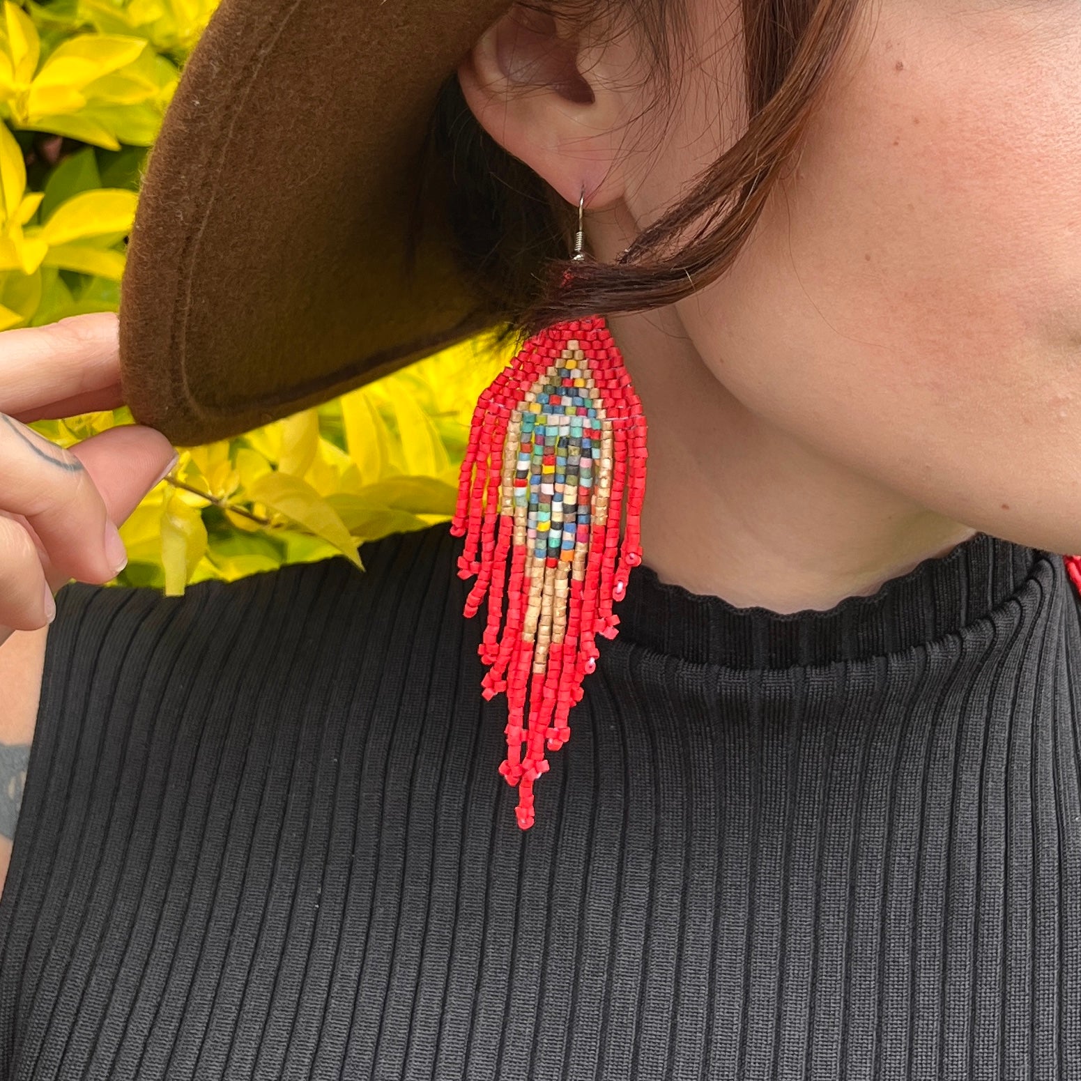 Lightweight on sale tassel earrings